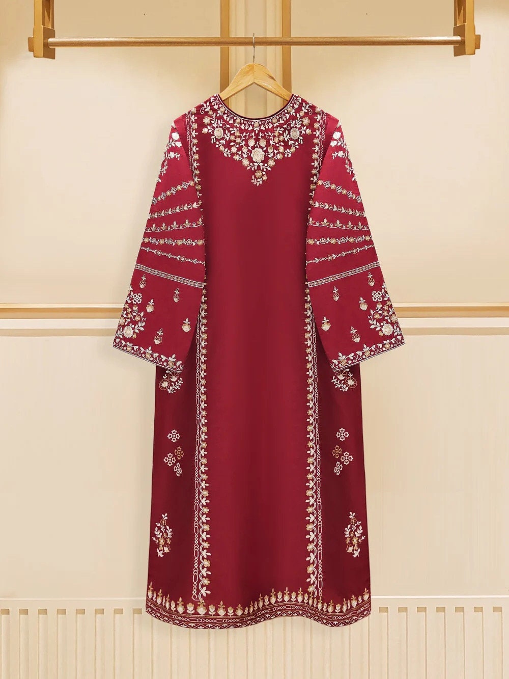 Agha Noor Original 3 Piece Lawn Embroidered