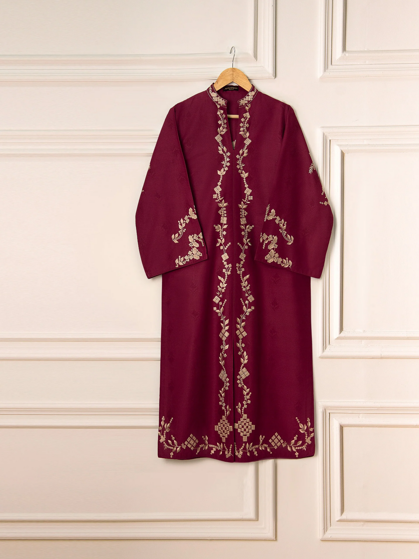 Agha Noor 2 Piece - Embroidered Jacquard Suit S111581