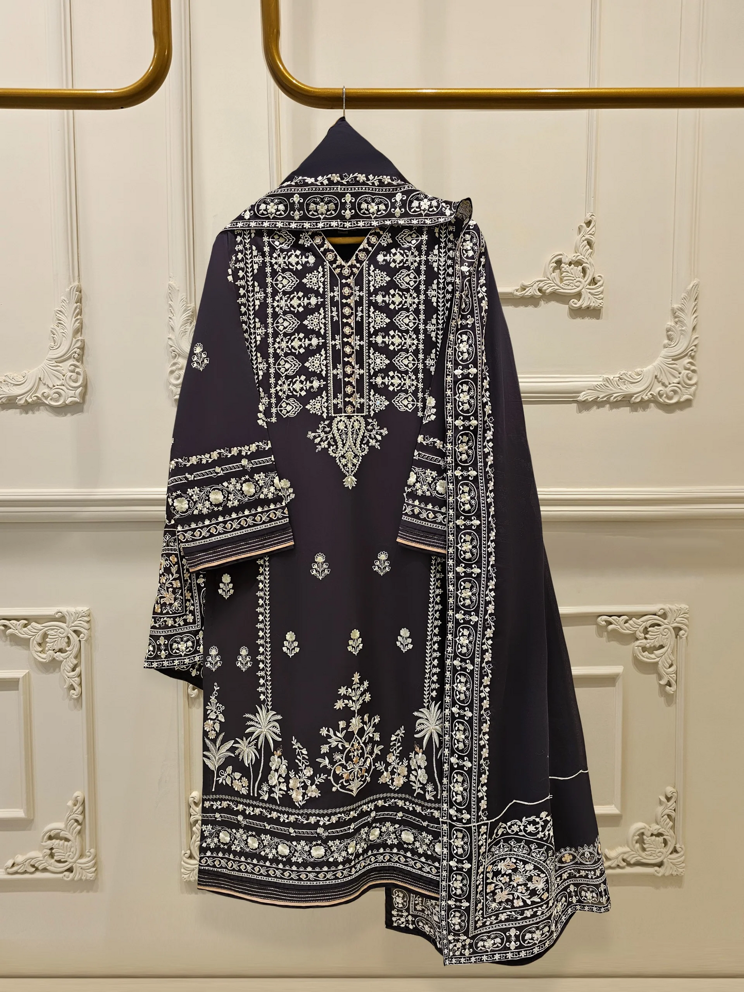 Agha Noor 2 Piece - Embroidered Lawn Suit S111917