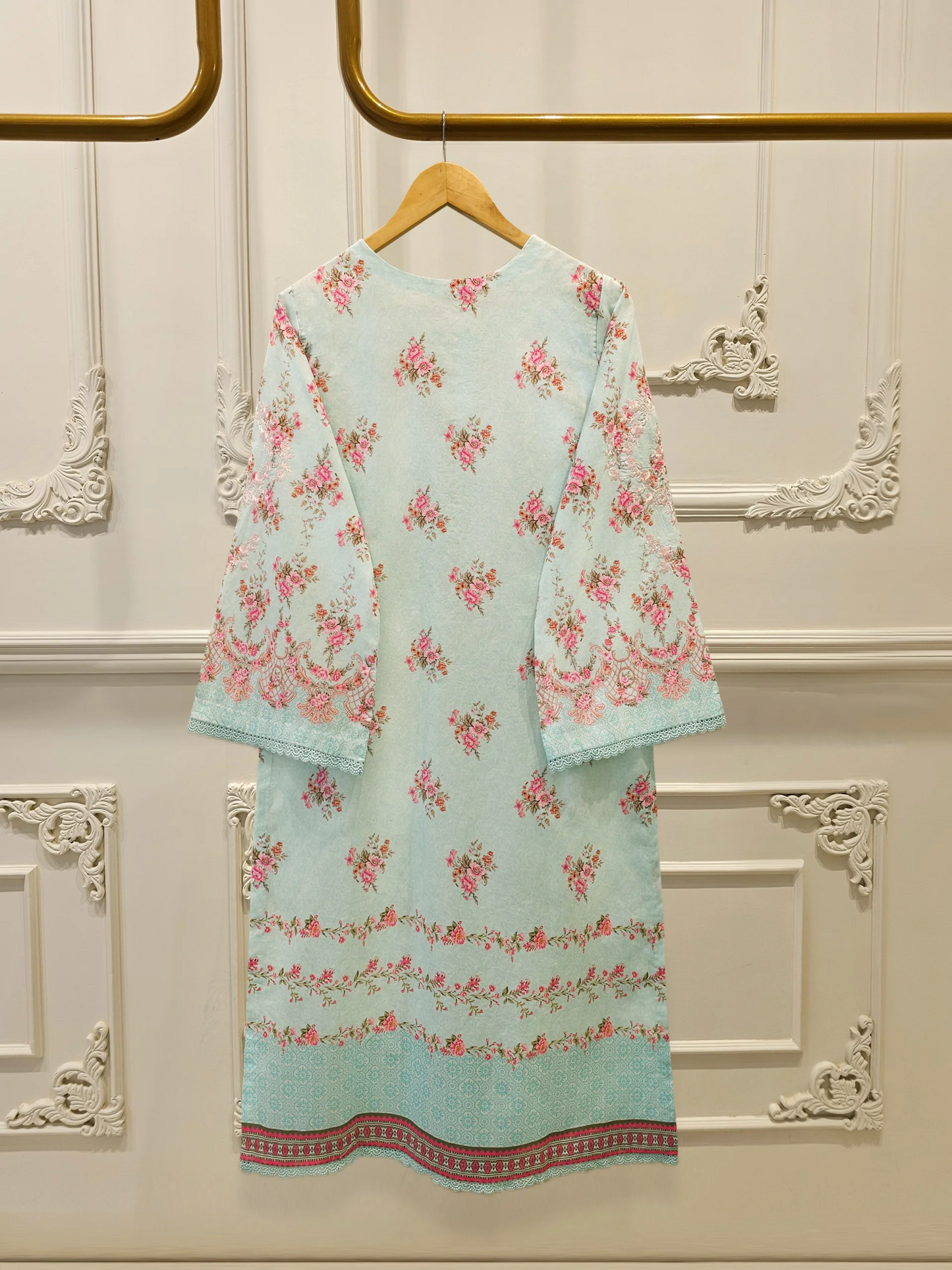 Agha Noor 2 Piece - Digital Printed Lawn Suit S112056