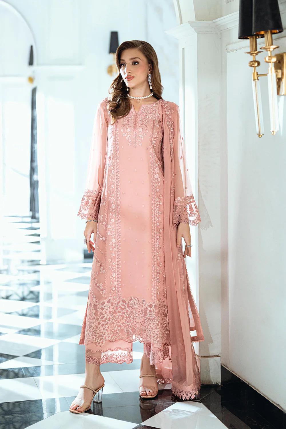 Azure Chiffon Embroidered Latest Collection 2025
