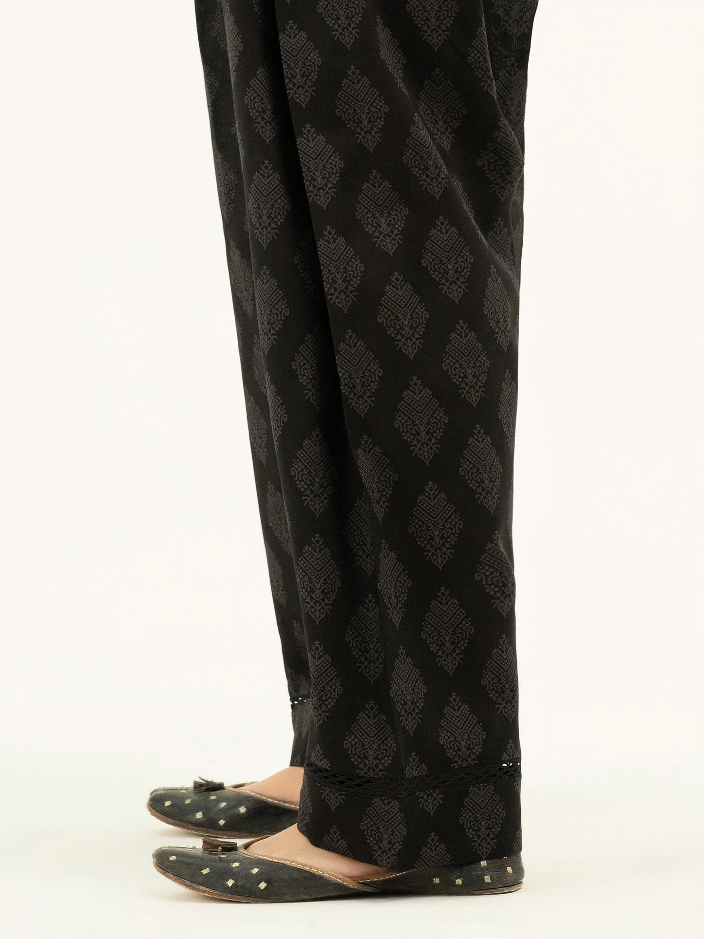 Cambric Cotton Shalwar Black