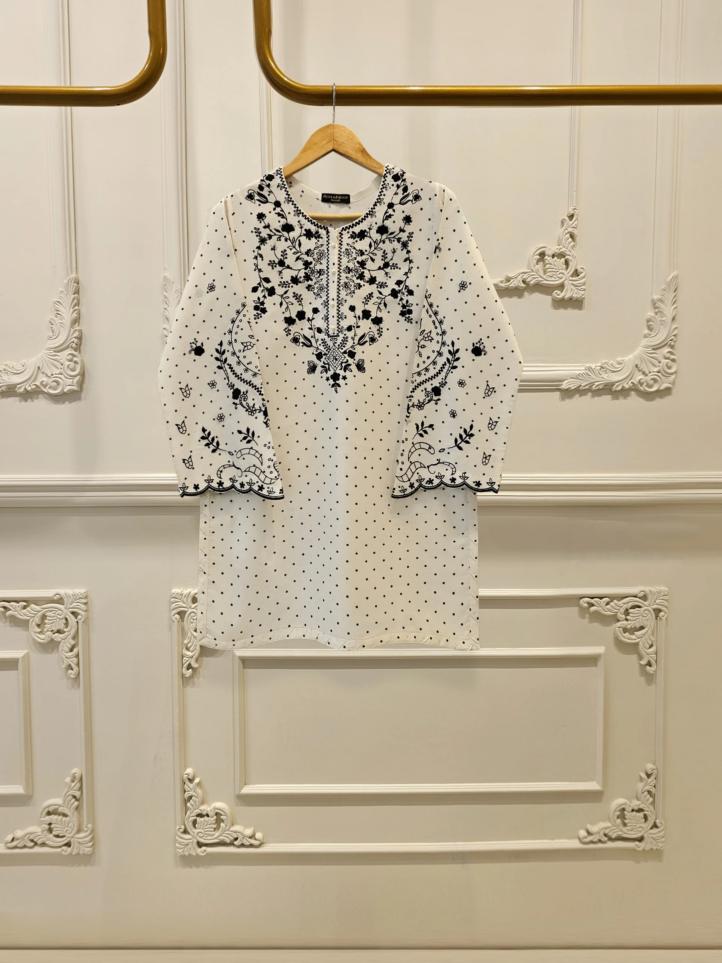 Agha Noor 2 Piece - Pure Embroidered Lawn Suit S111639