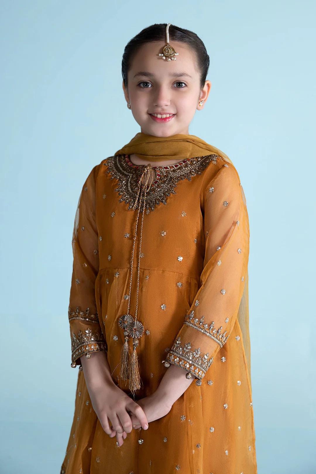 Maria B Kids Collection Embroidered Dress Ready To Wear