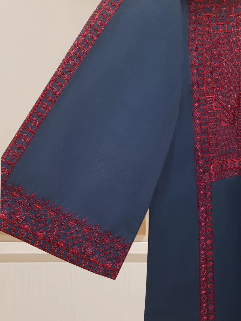 Agha Noor Original 2 Piece Cambric Cotton Embroidered