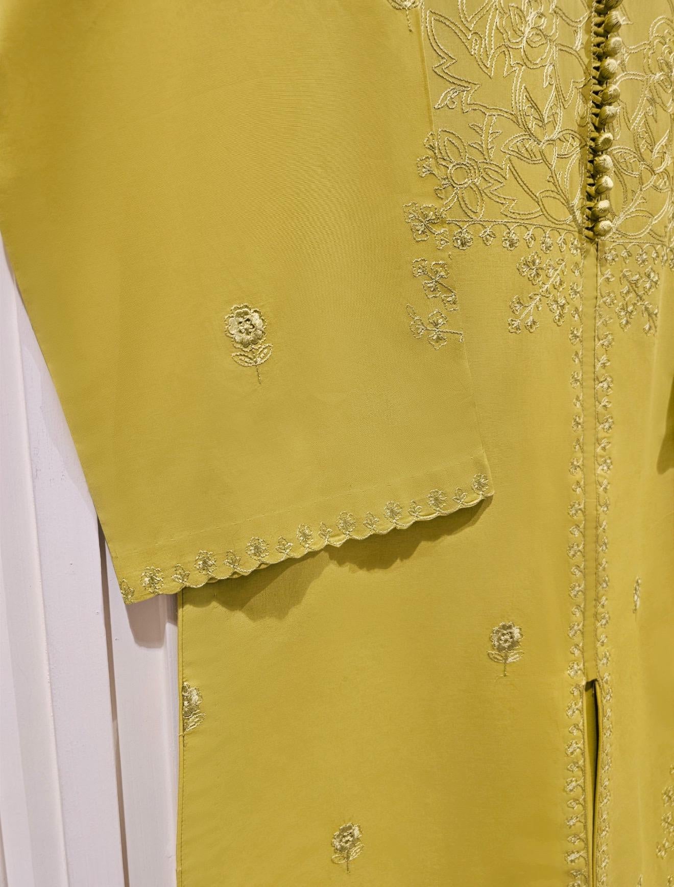 Agha Noor Lawn Embroidered Dress
