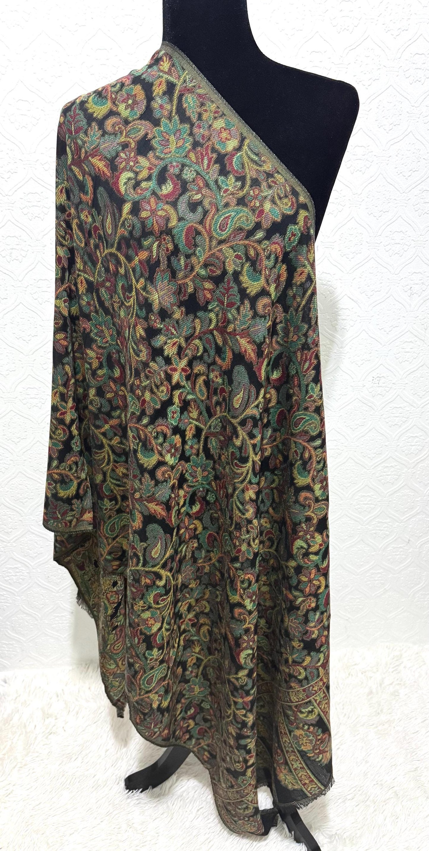 Cashmere Wool Scraf Wrap Dupatta
