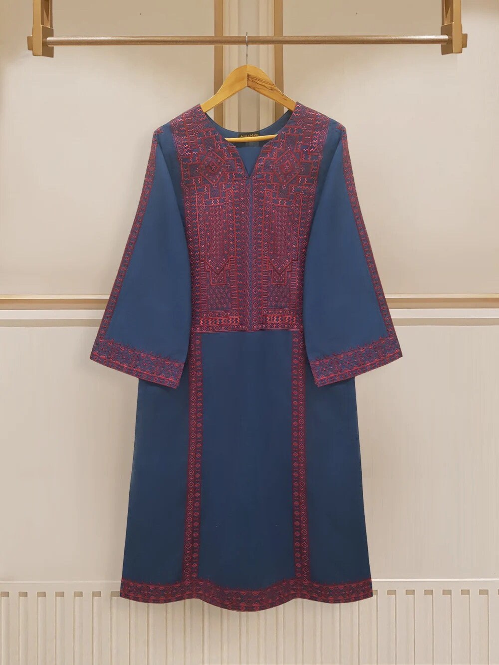 Agha Noor Original 2 Piece Cambric Cotton Embroidered