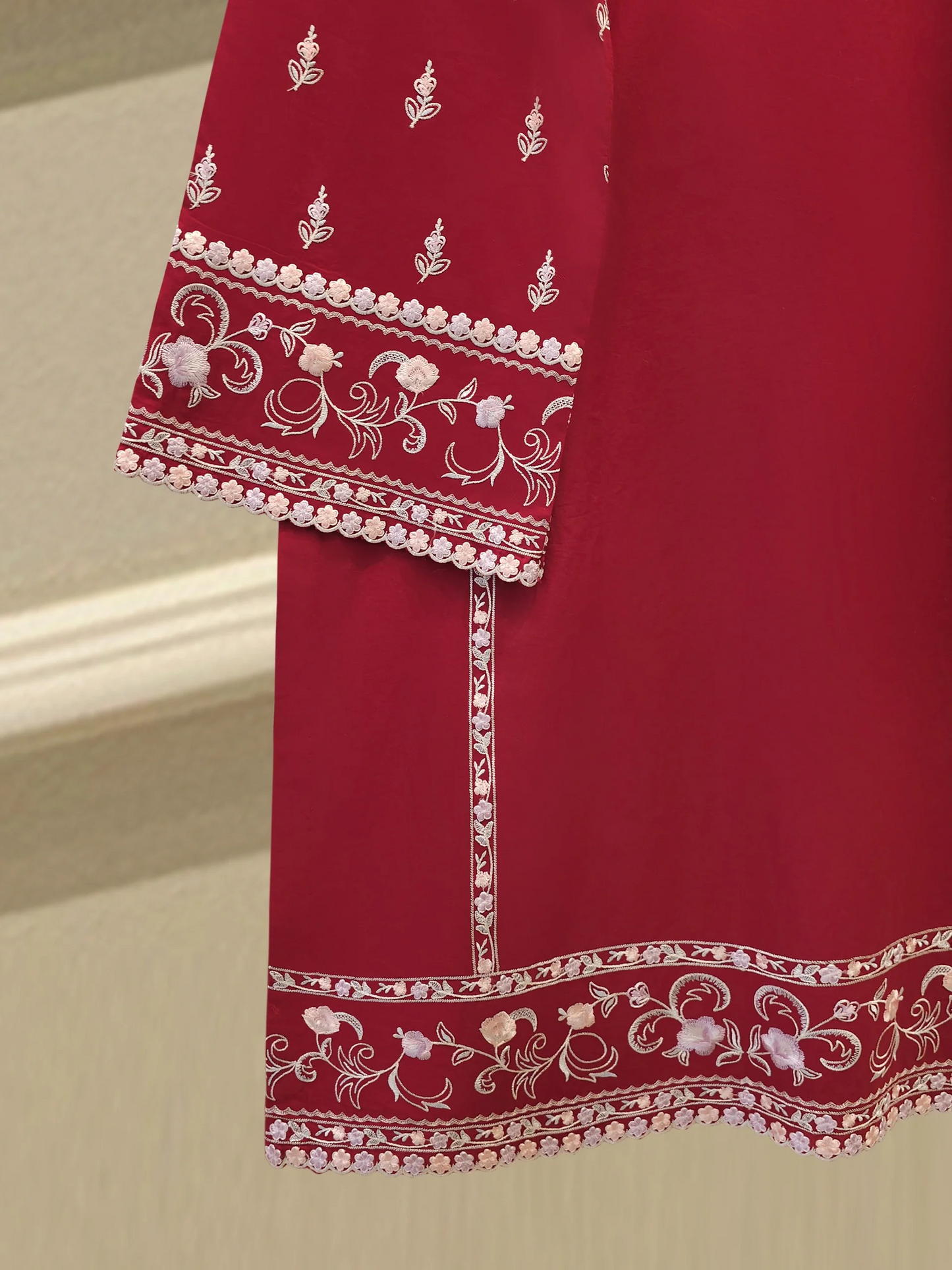Agha Noor 2 Piece - Embroidered Cambic Suit S112315