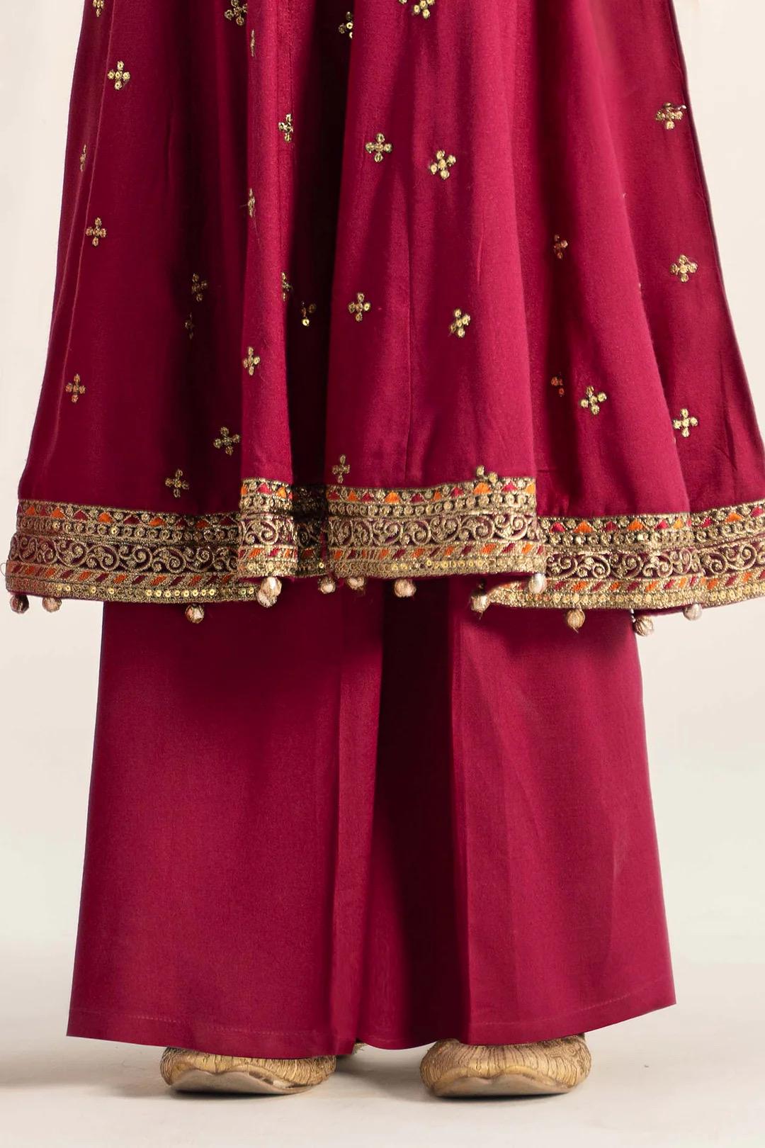 Maria B Kids Collection Embroidered Dress Ready To Wear