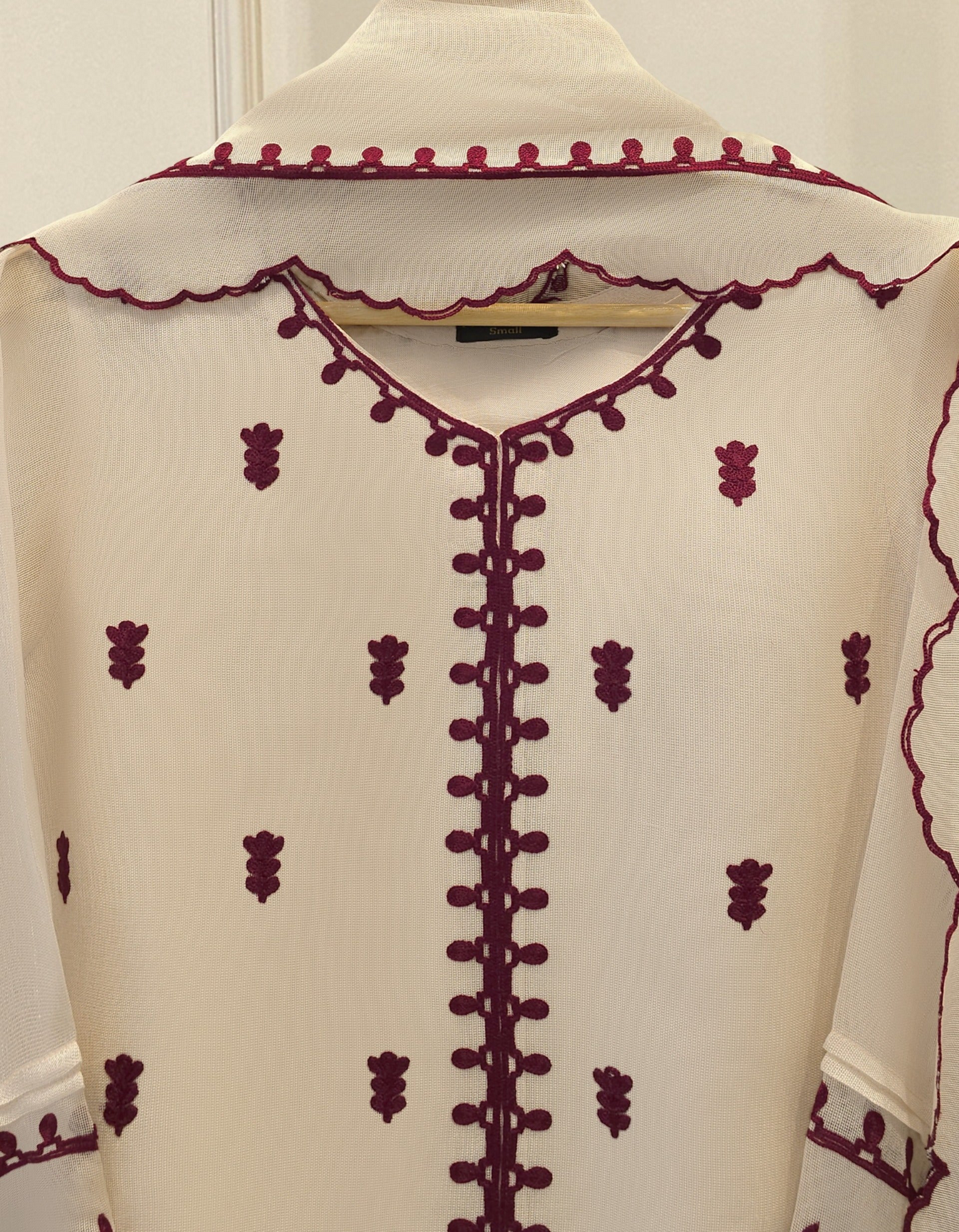 Agha Noor 3 Piece - Pure Embroidered Cotton Net Suit S111971