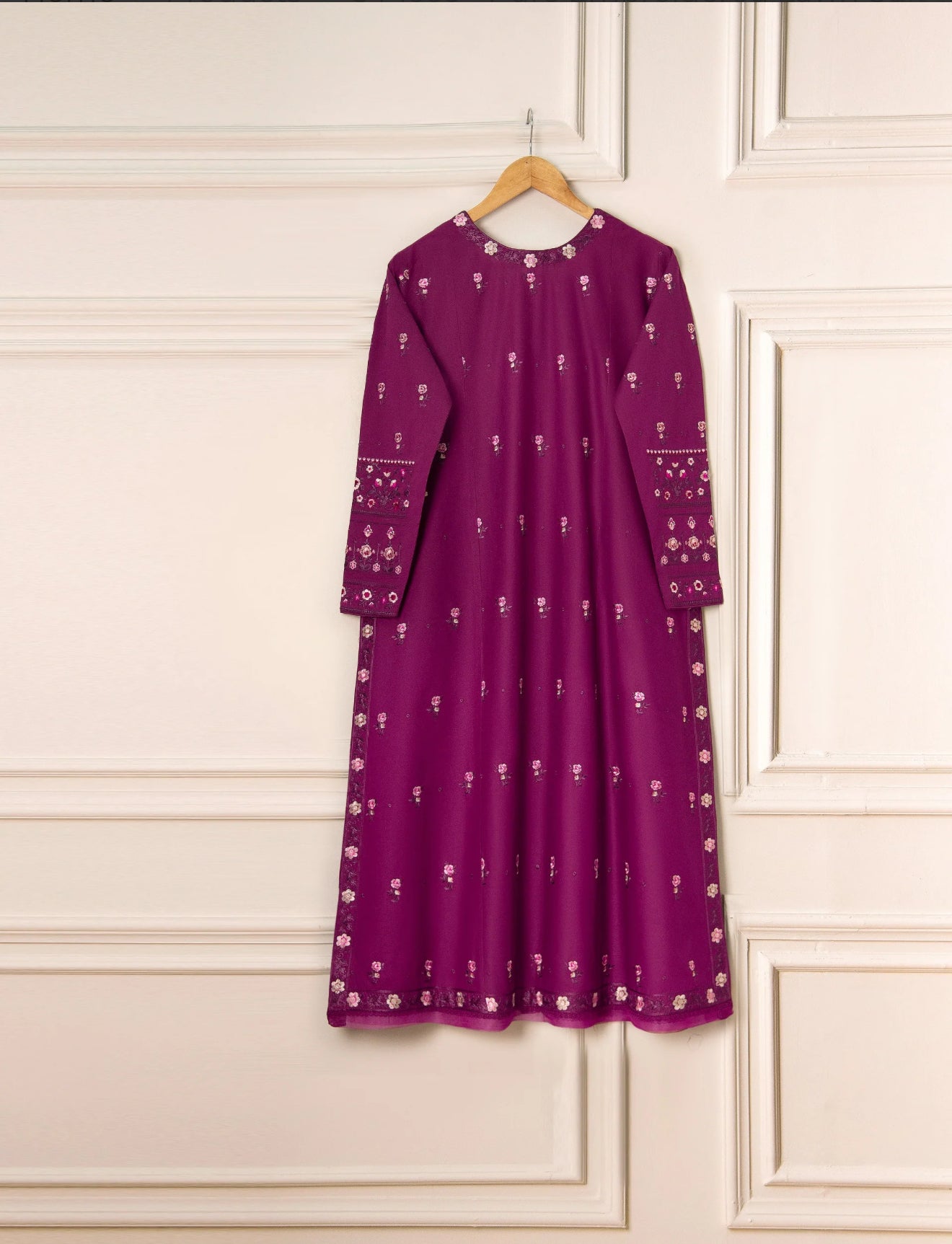 Agha Noor Lawn Embroidered Dress