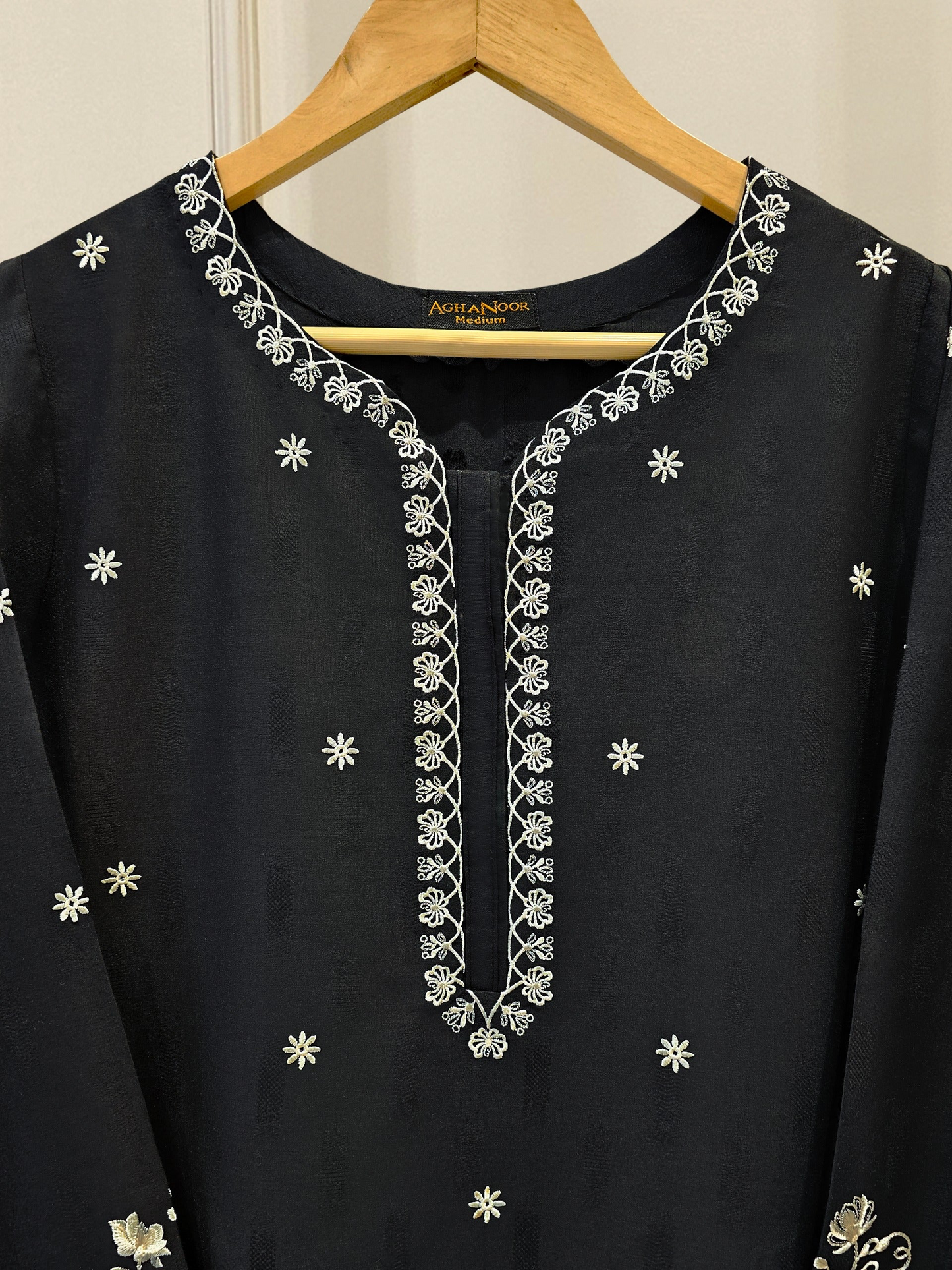 Agha Noor 2 Piece - Embroidered Jacquard Suit S111761