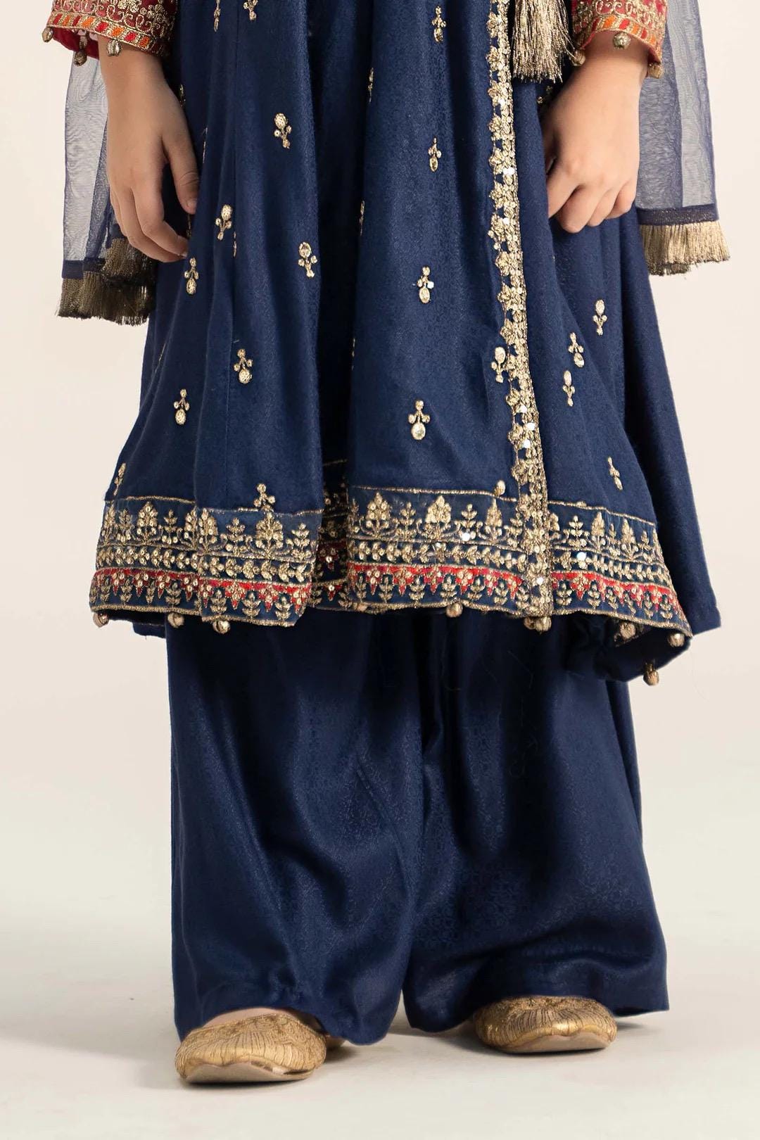 Maria B Kids Collection Embroidered Dress Ready To Wear