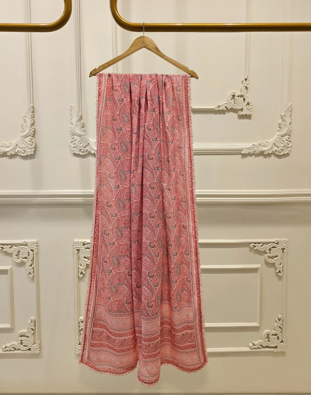 Agha Noor 2 Piece Lawn Shirt & Dupatta