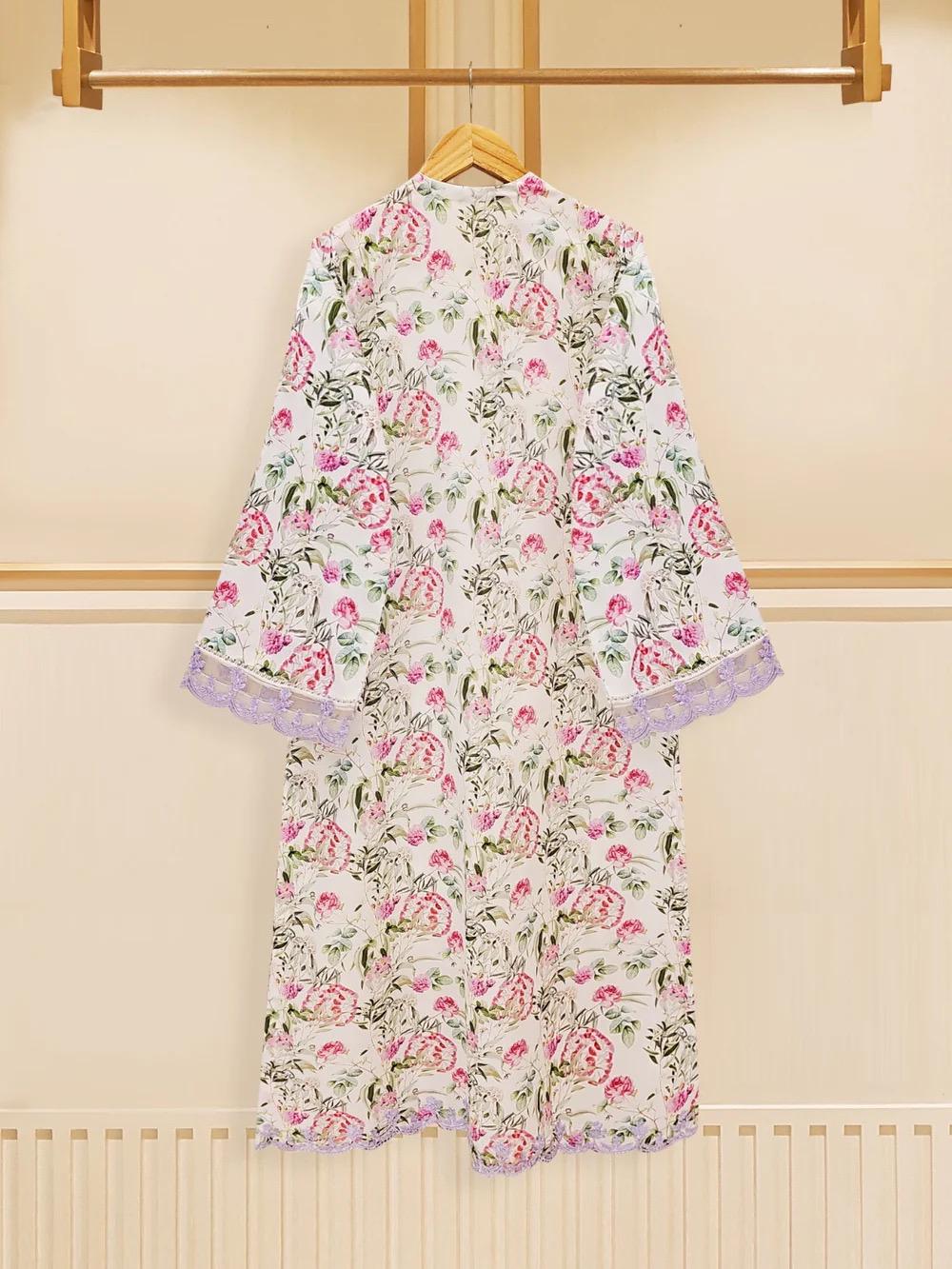Agha Noor Original 2 Piece Cotton Embroidered Shirt & Pant Pakistani Indian Bangladeshi Designer Ready To Wear