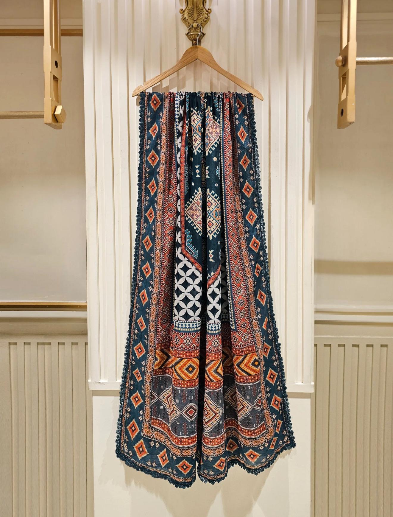 Agha Noor Lawn Embroidered Dress