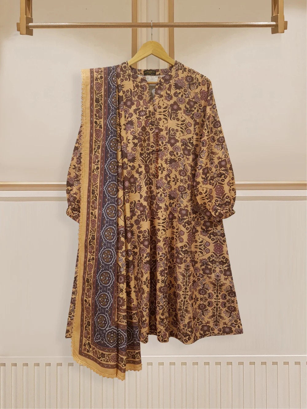 Agha Noor Winter Collection Khaddar 2 Piece