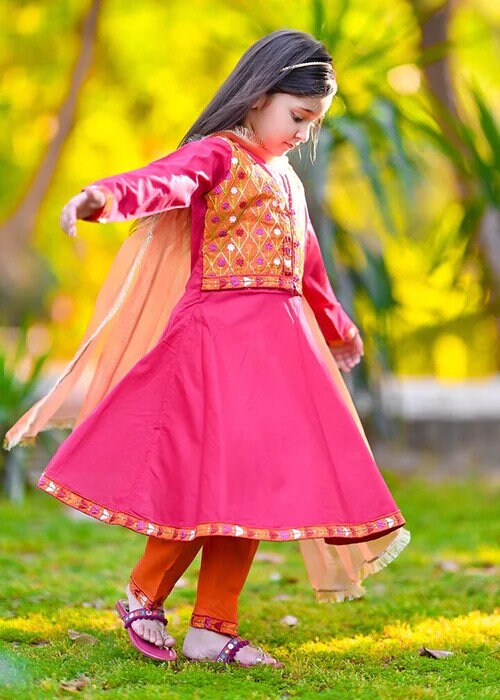 Little Girls Kids Eid Collection Eastern Dress
