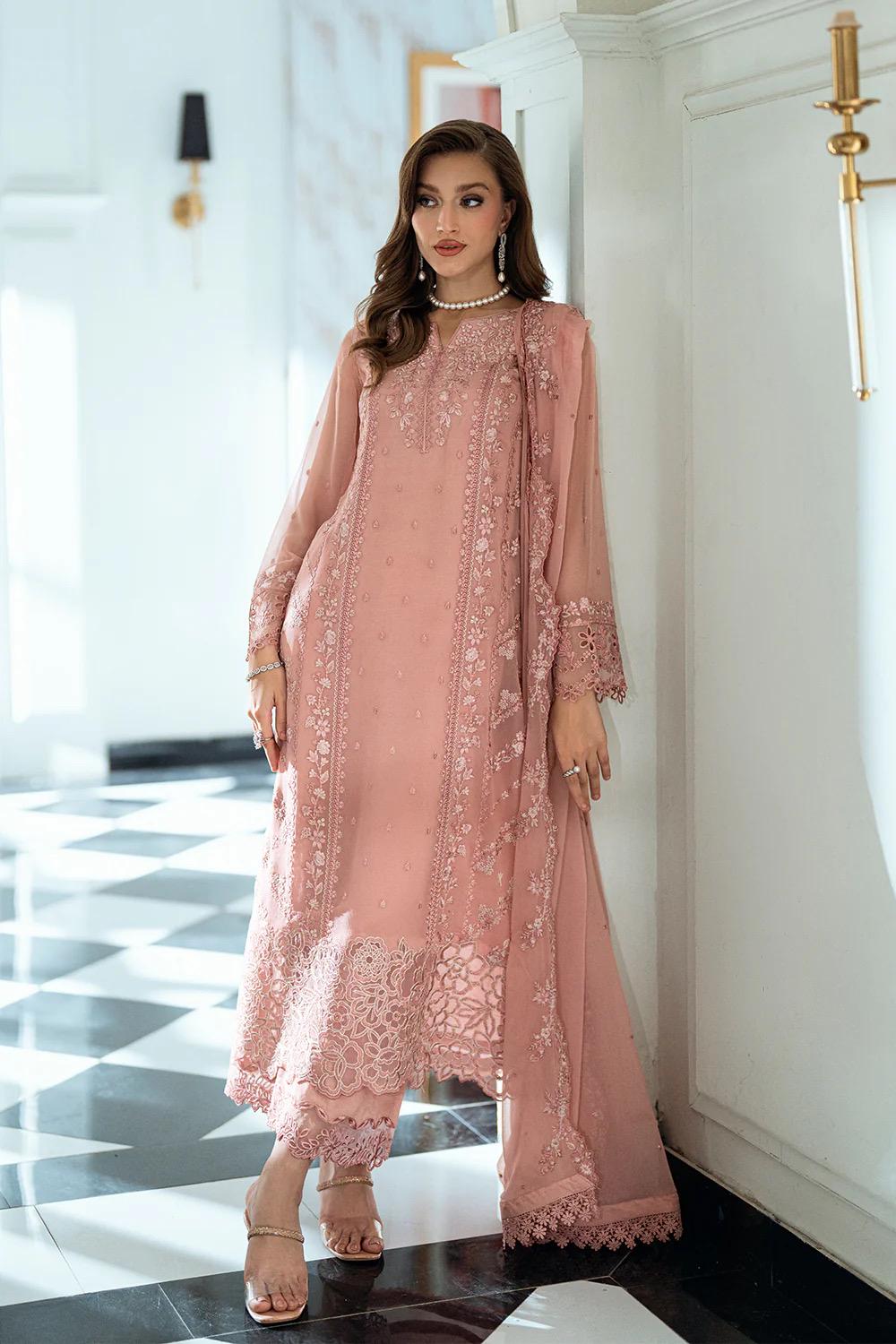 Azure Chiffon Embroidered Latest Collection 2025