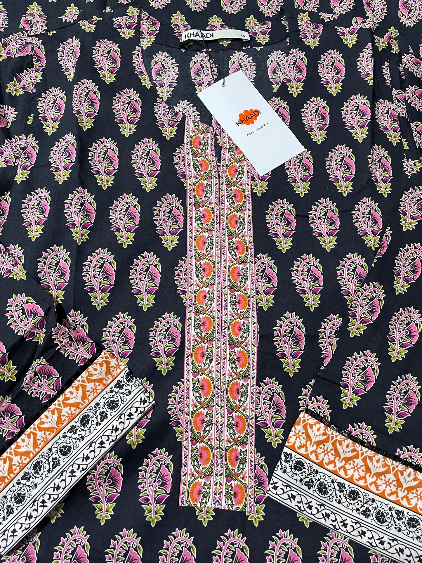Khaadi Brand Original Cotton Printed Shirt & Pant