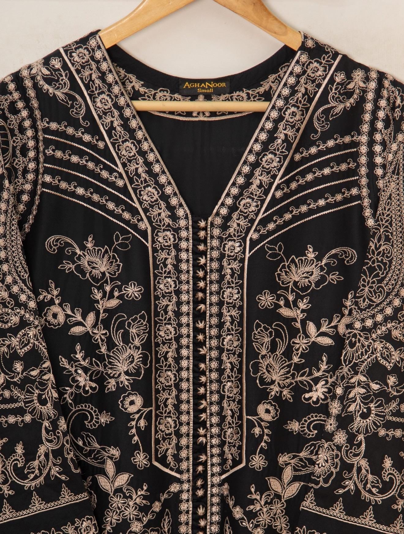 Agha Noor Lawn Embroidered Dress