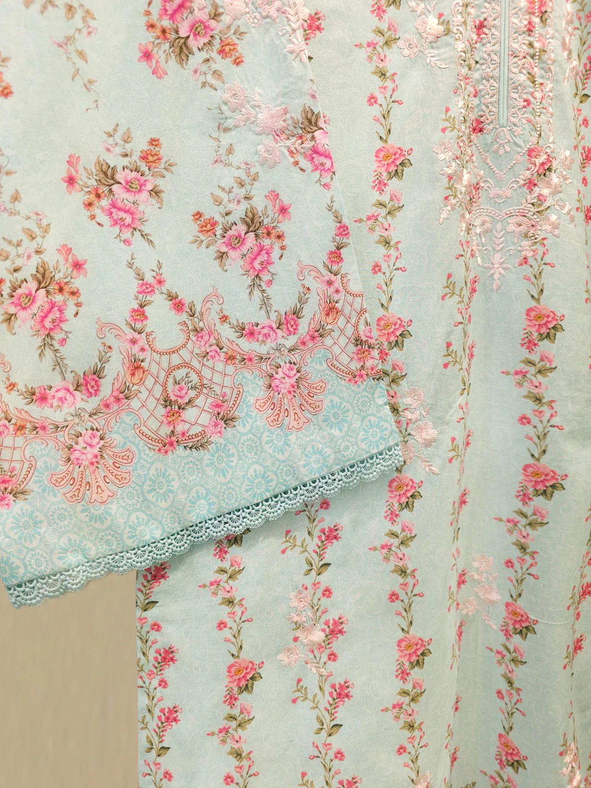 Agha Noor 2 Piece - Digital Printed Lawn Suit S112056