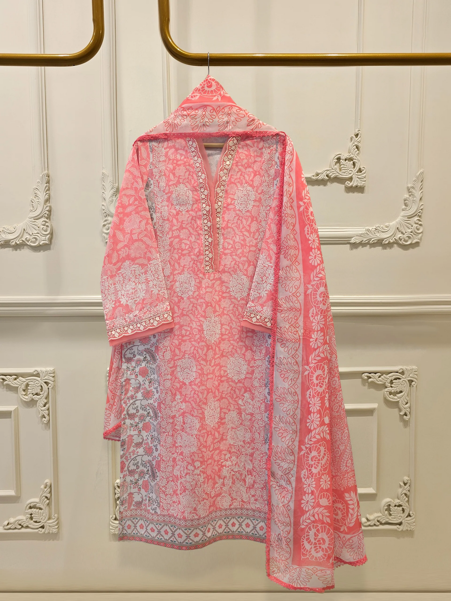 Agha Noor 2 Piece - Digital Printed Lawn Suit S112080