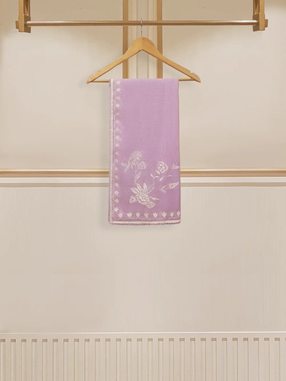 Agha Noor 2 Piece - Pure Cotton Net Embroidered