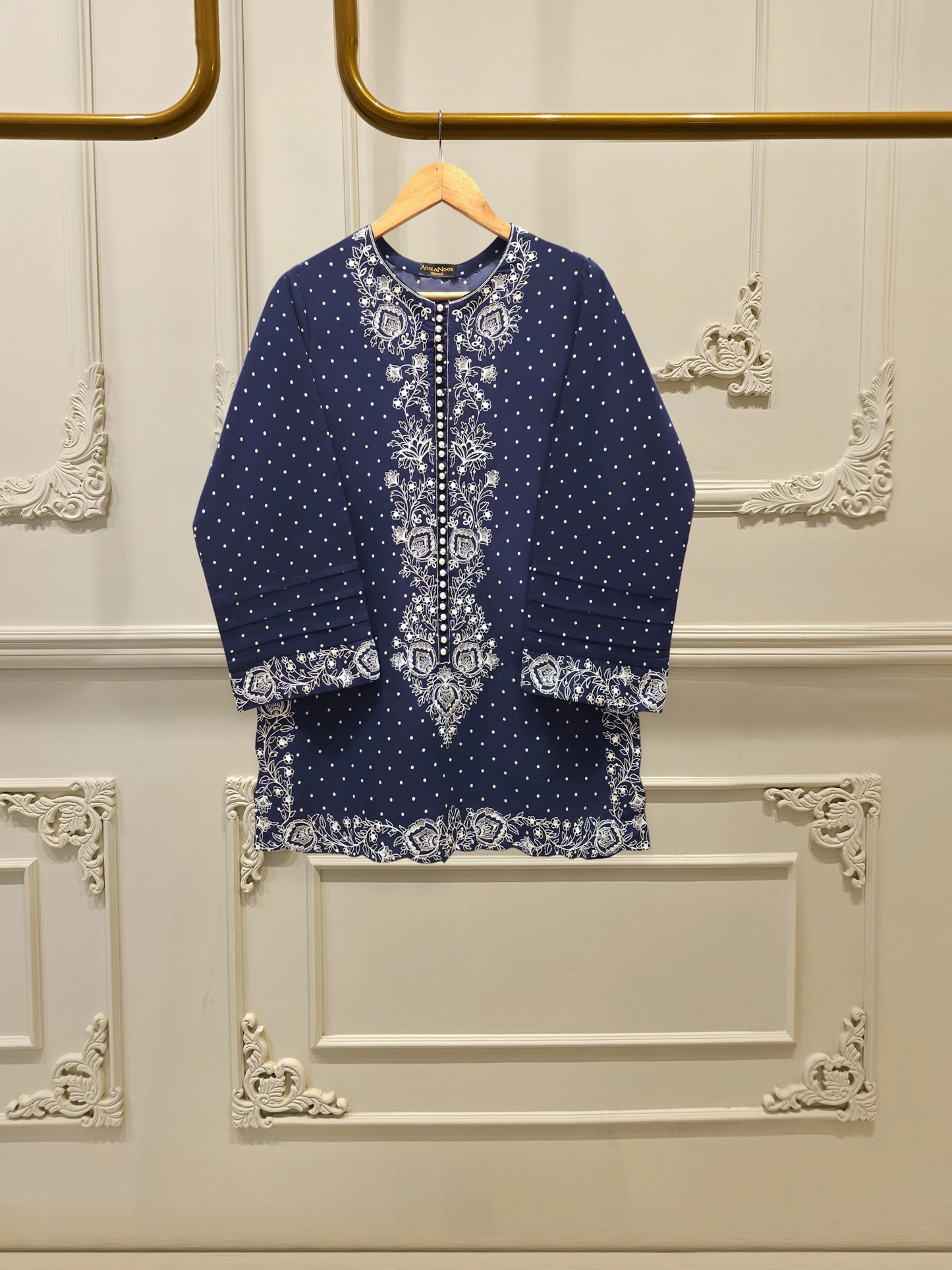 Agha Noor 2 Piece - Digital Printed Embroidered Lawn Suit S111915