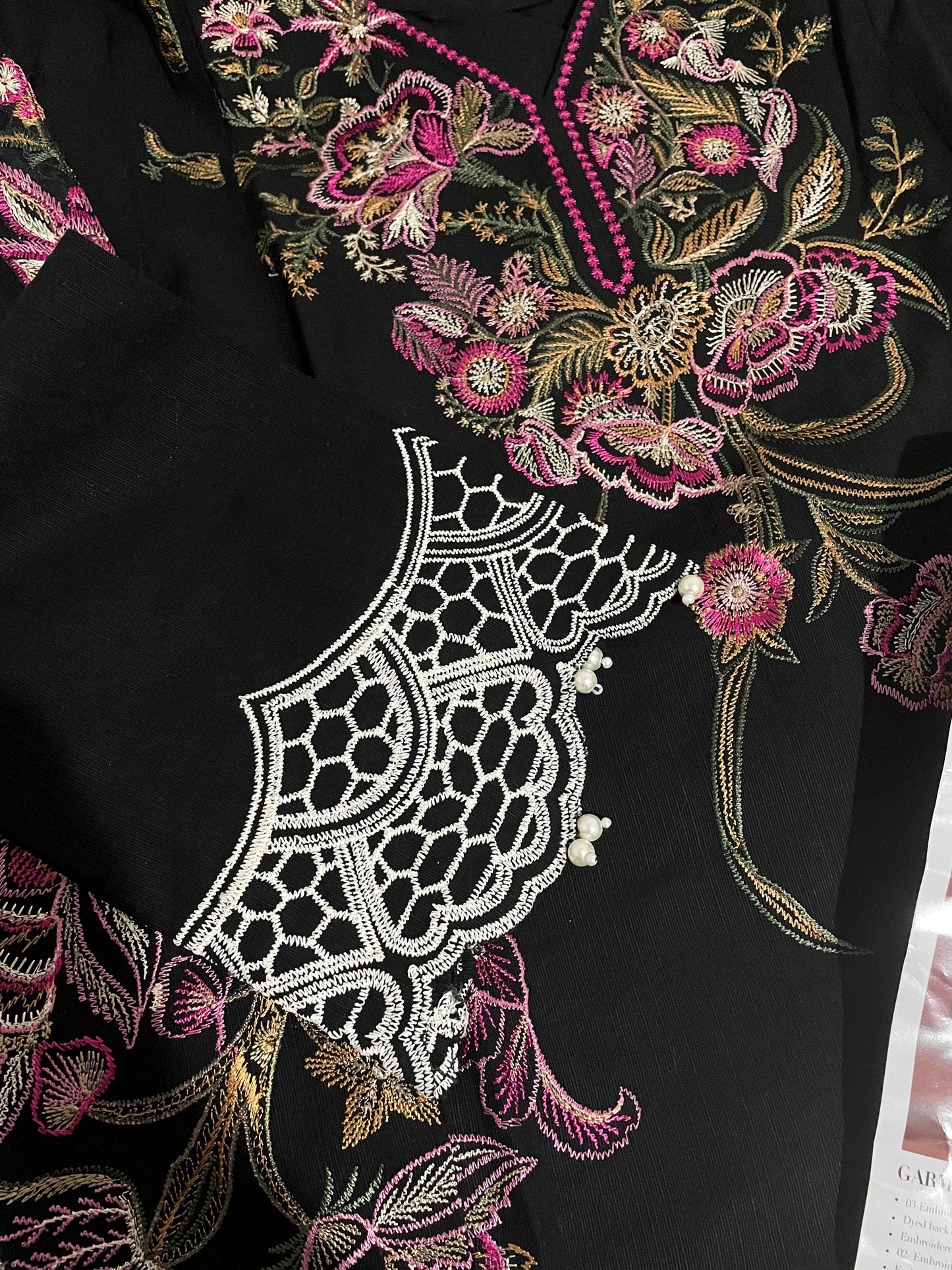 Sana Safinaz Original Muzlin'24 Collection Wear 3 Piece Khaddar Dress