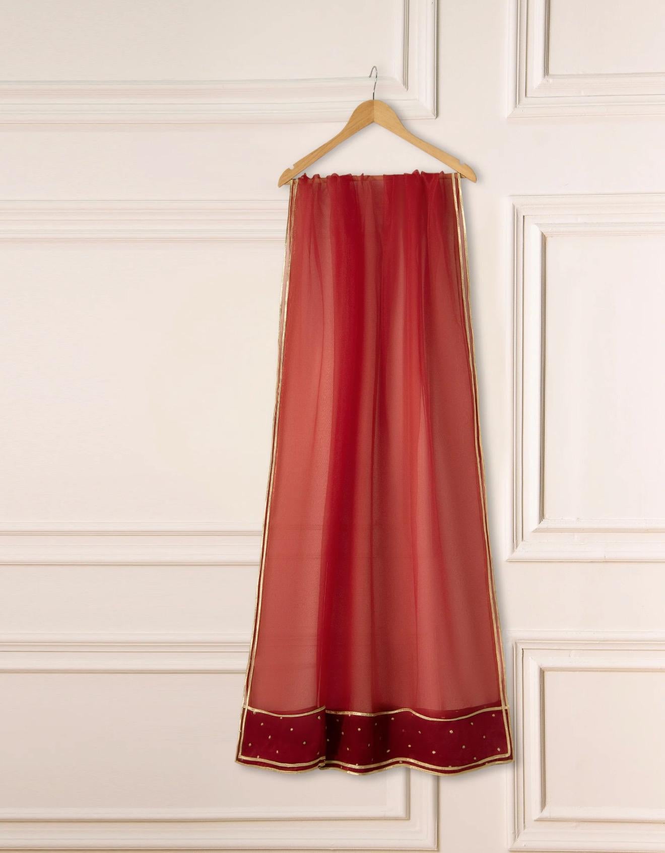Agha Noor Dress Original 3 Piece Pure Cotton Net Dress