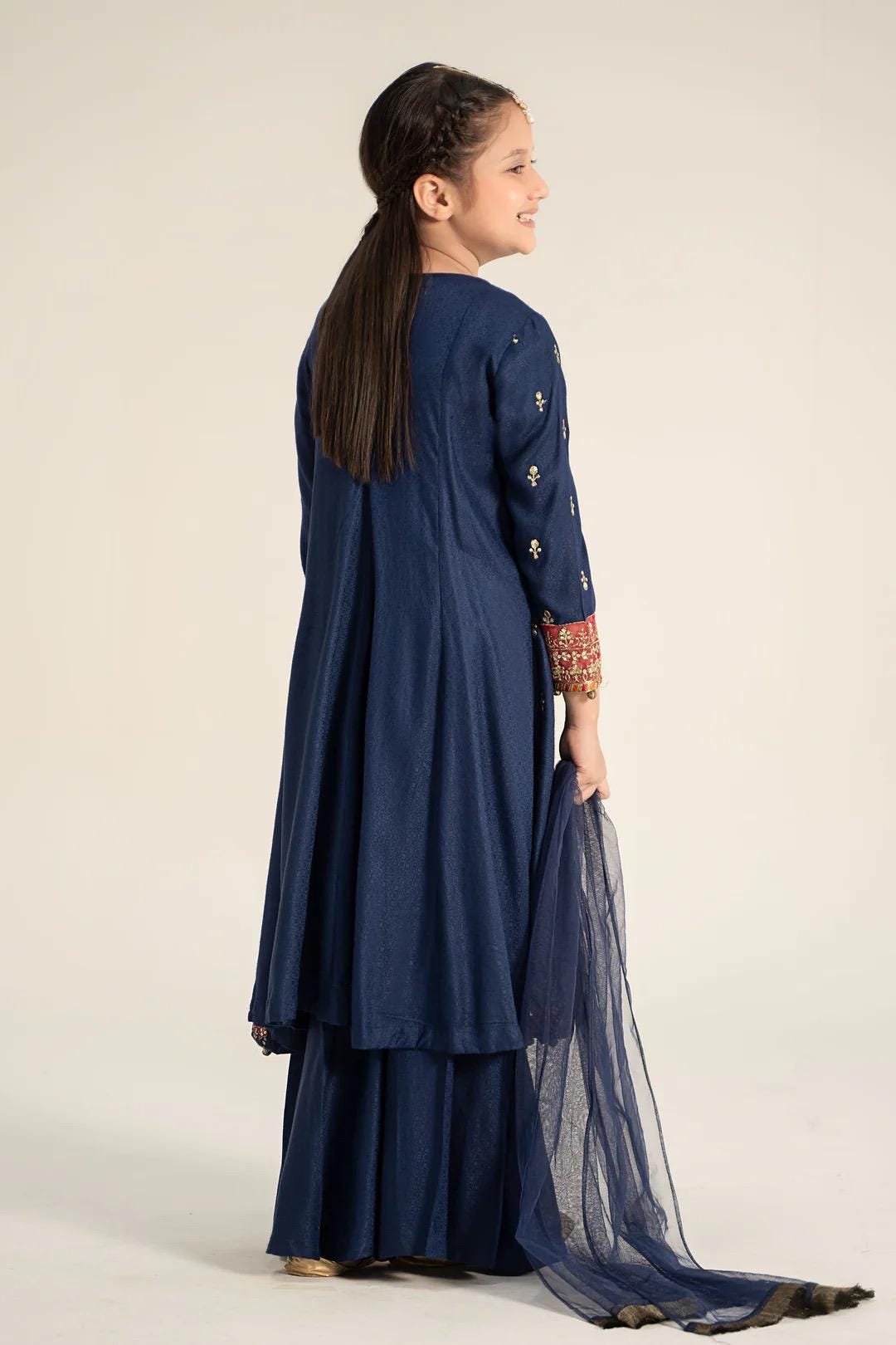 Maria B Kids Collection Embroidered Dress Ready To Wear