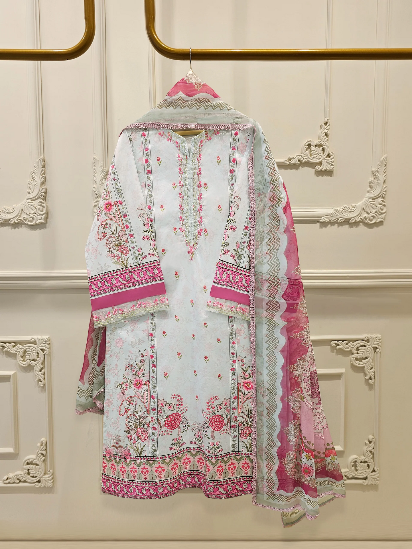 Agha Noor 2 Piece - Digital Printed Lawn Suit S112179
