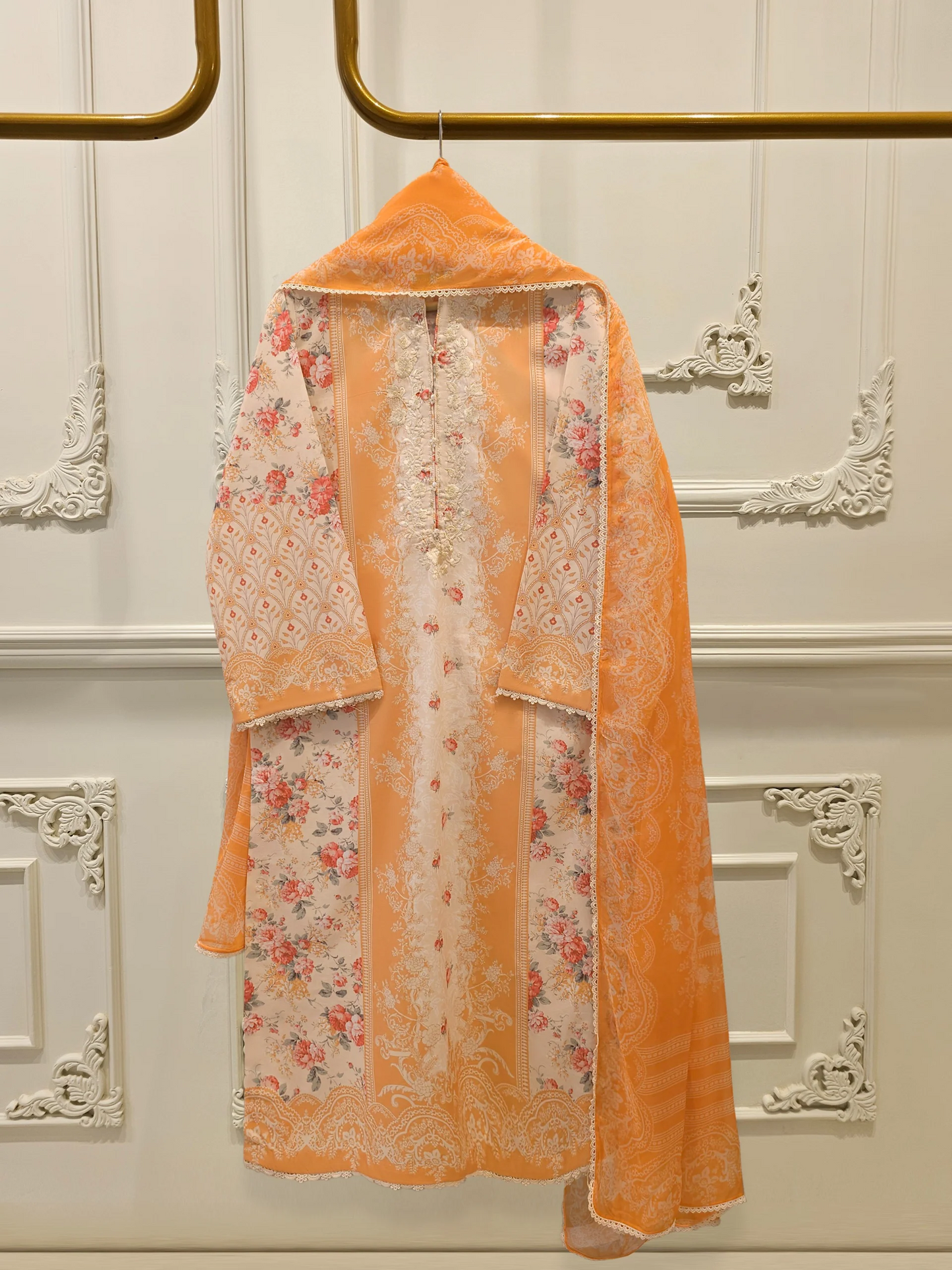 Agha Noor 2 Piece - Digital Printed Lawn Suit S112060