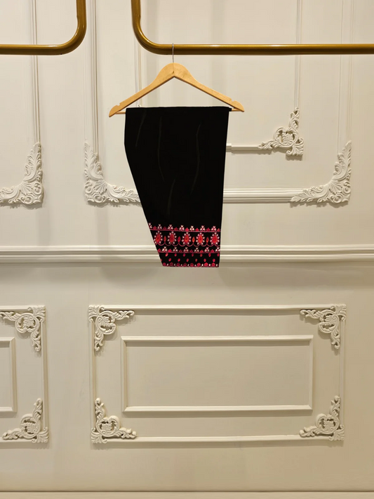 Agha Noor 2 Piece-Velvet Embroidered Suit S112840