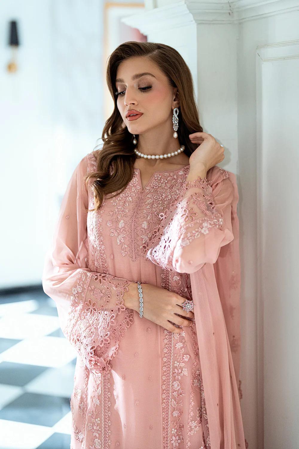 Azure Chiffon Embroidered Latest Collection 2025