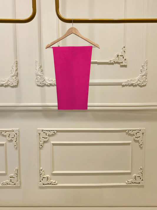 Agha Noor 3 Piece - Pure Embroidered Cotton Net Suit S112196