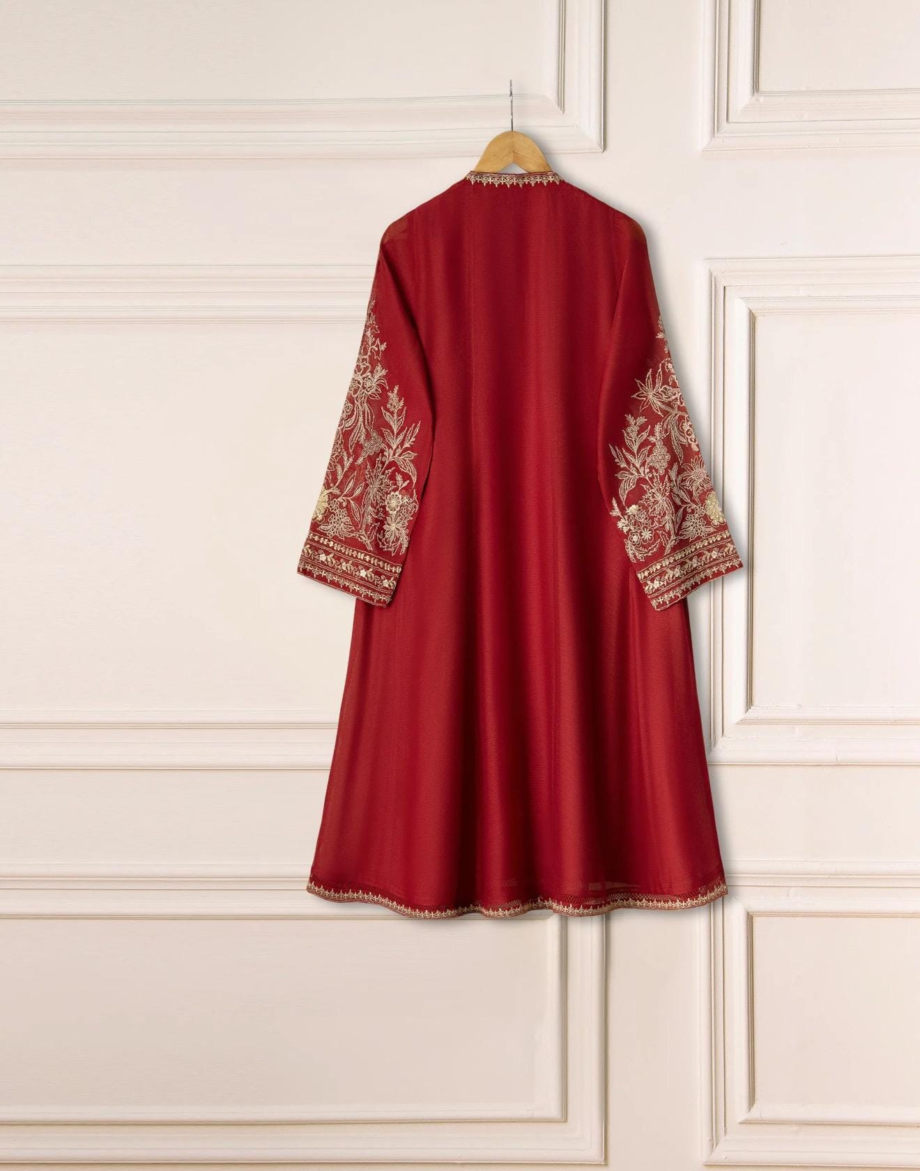 Agha Noor Dress Original 3 Piece Pure Cotton Net Dress