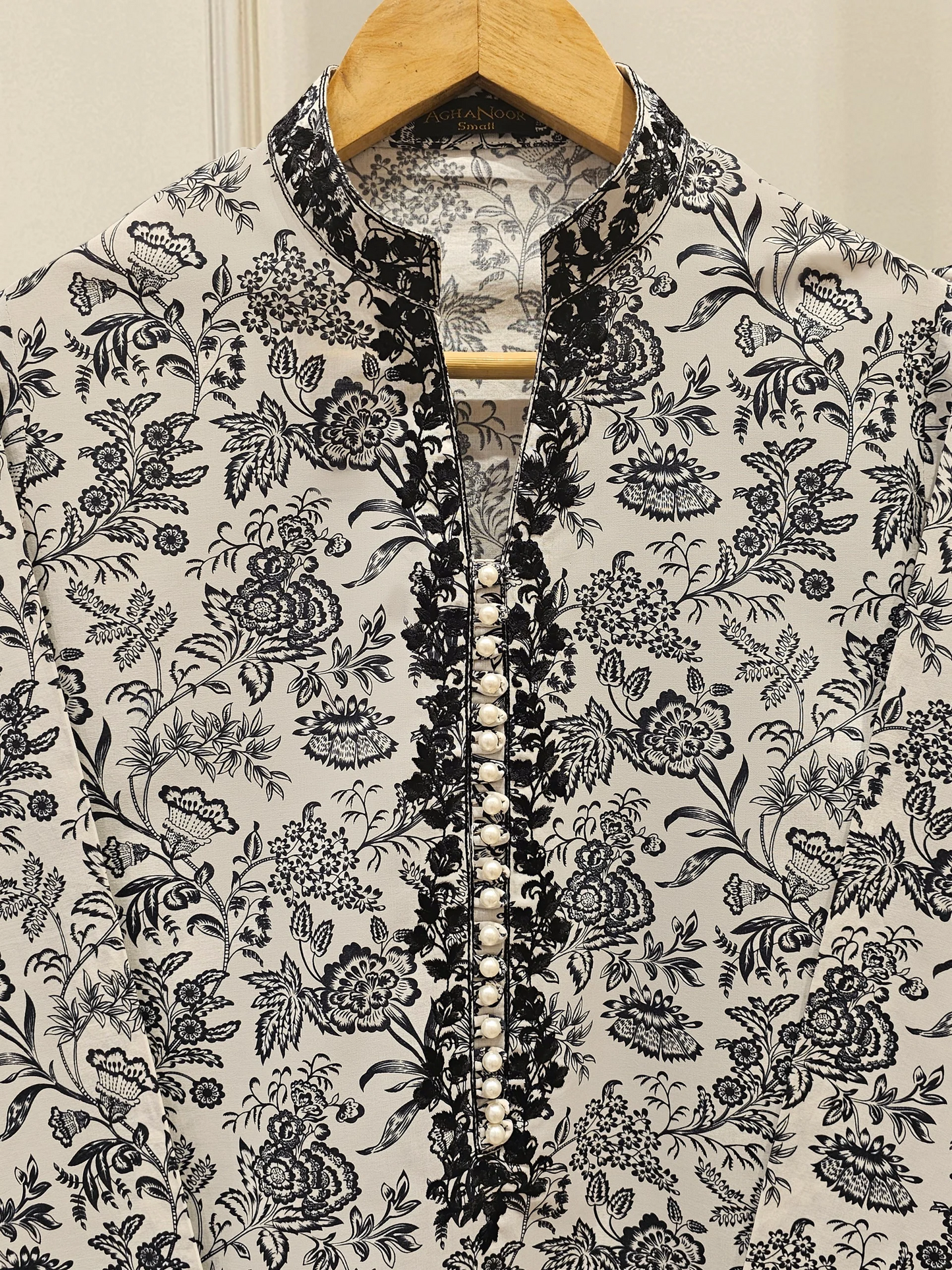 Agha Noor 2 Piece - Digital Printed Embroidered Lawn Suit S111884