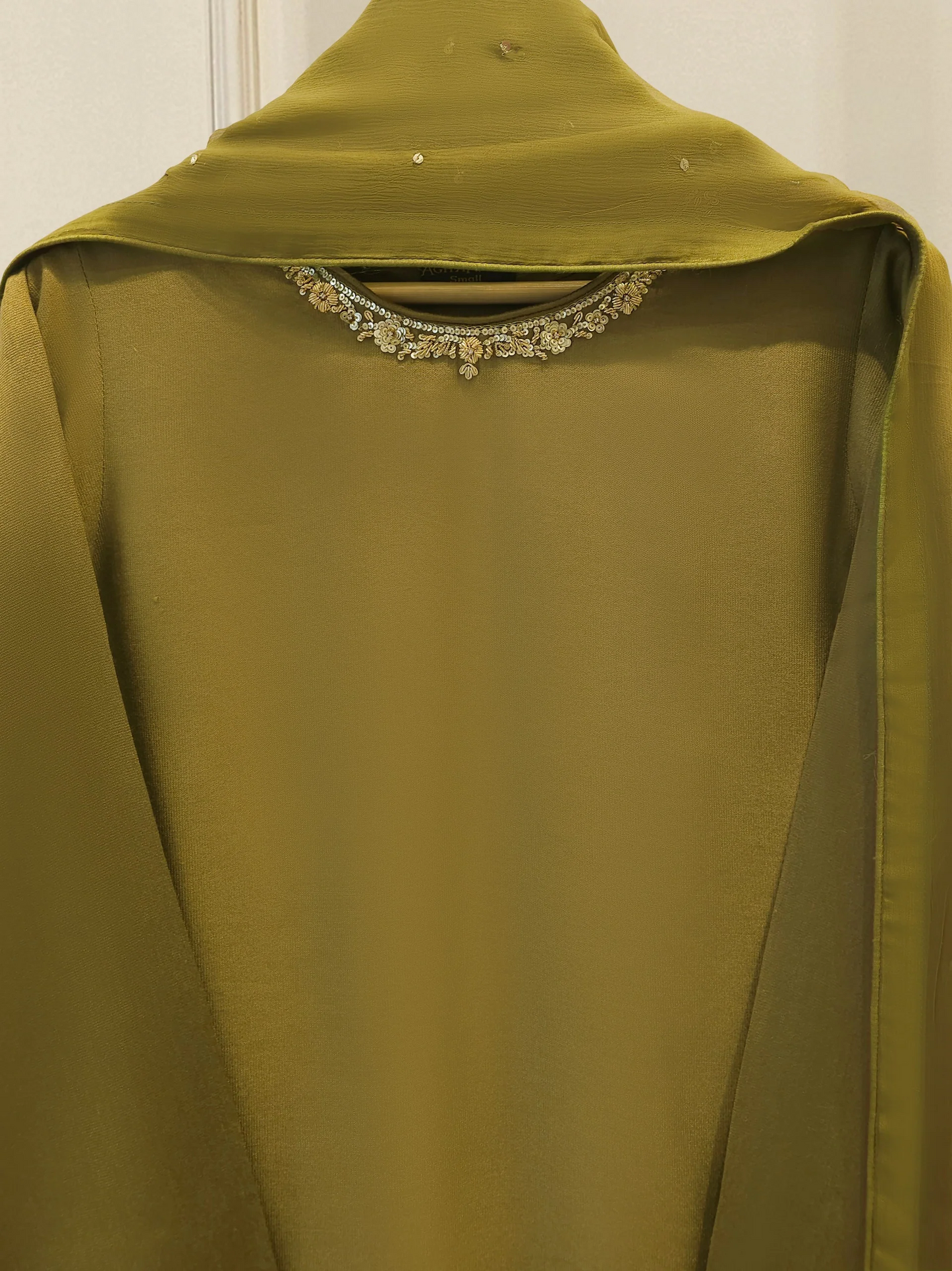 Agha Noor 3 Piece - Pure Embroidered Cotton Net Suit S111930