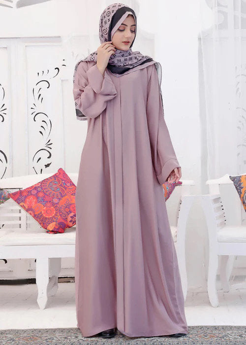 Abaya Women Modest Wear Purple
