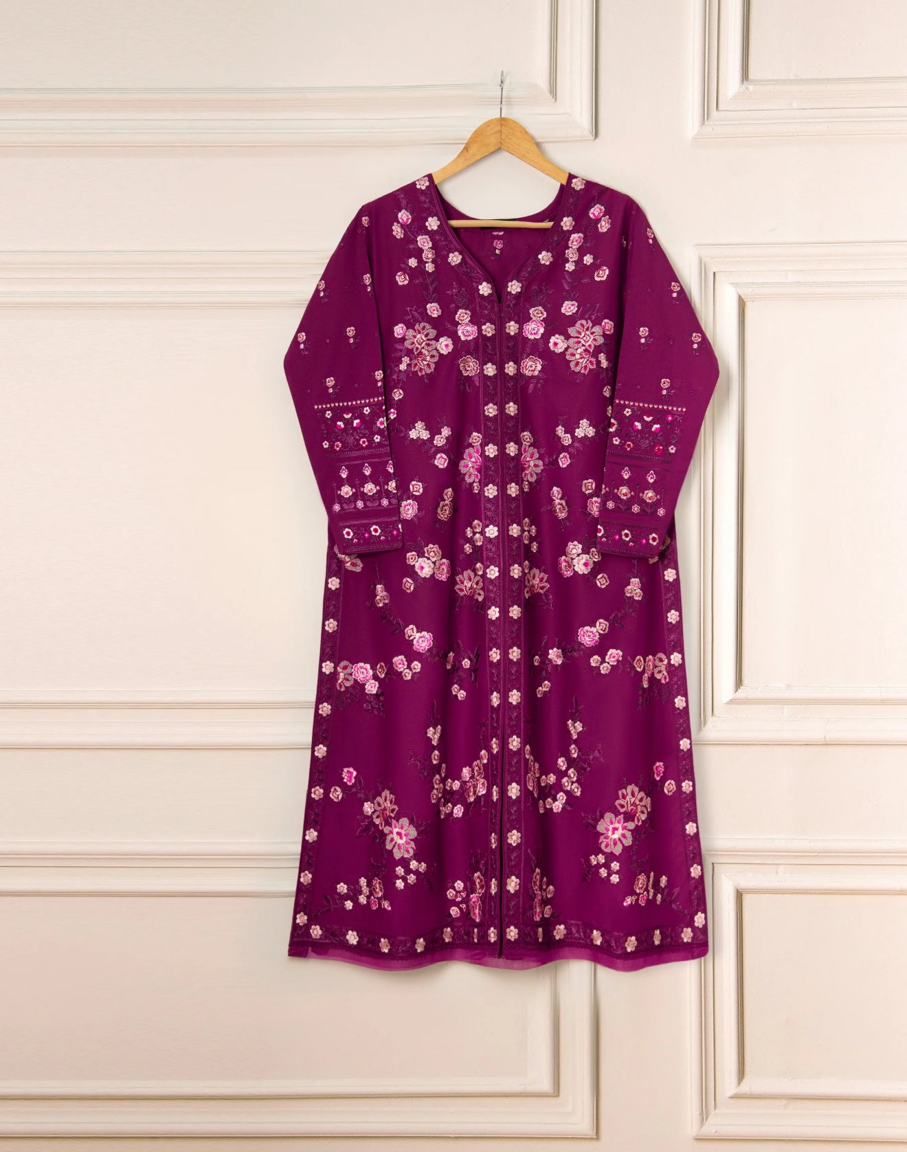Agha Noor Lawn Embroidered Dress