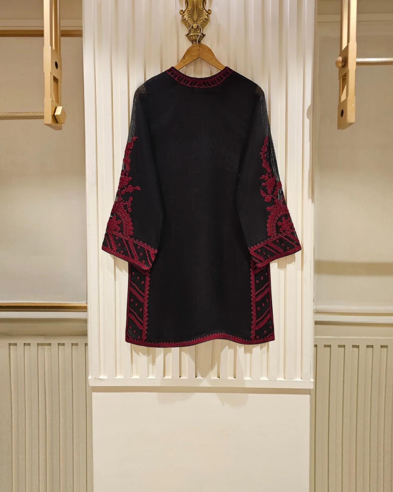 Agha Noor Dress Original Cotton Net Embroidered Shirt With Shalwar Pant Pakistani Indian Designer Ready to Wear