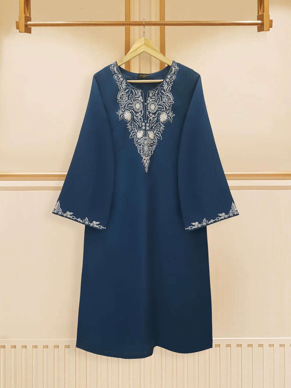 Agha Noor Original 3 Piece Lawn Embroidered Dress