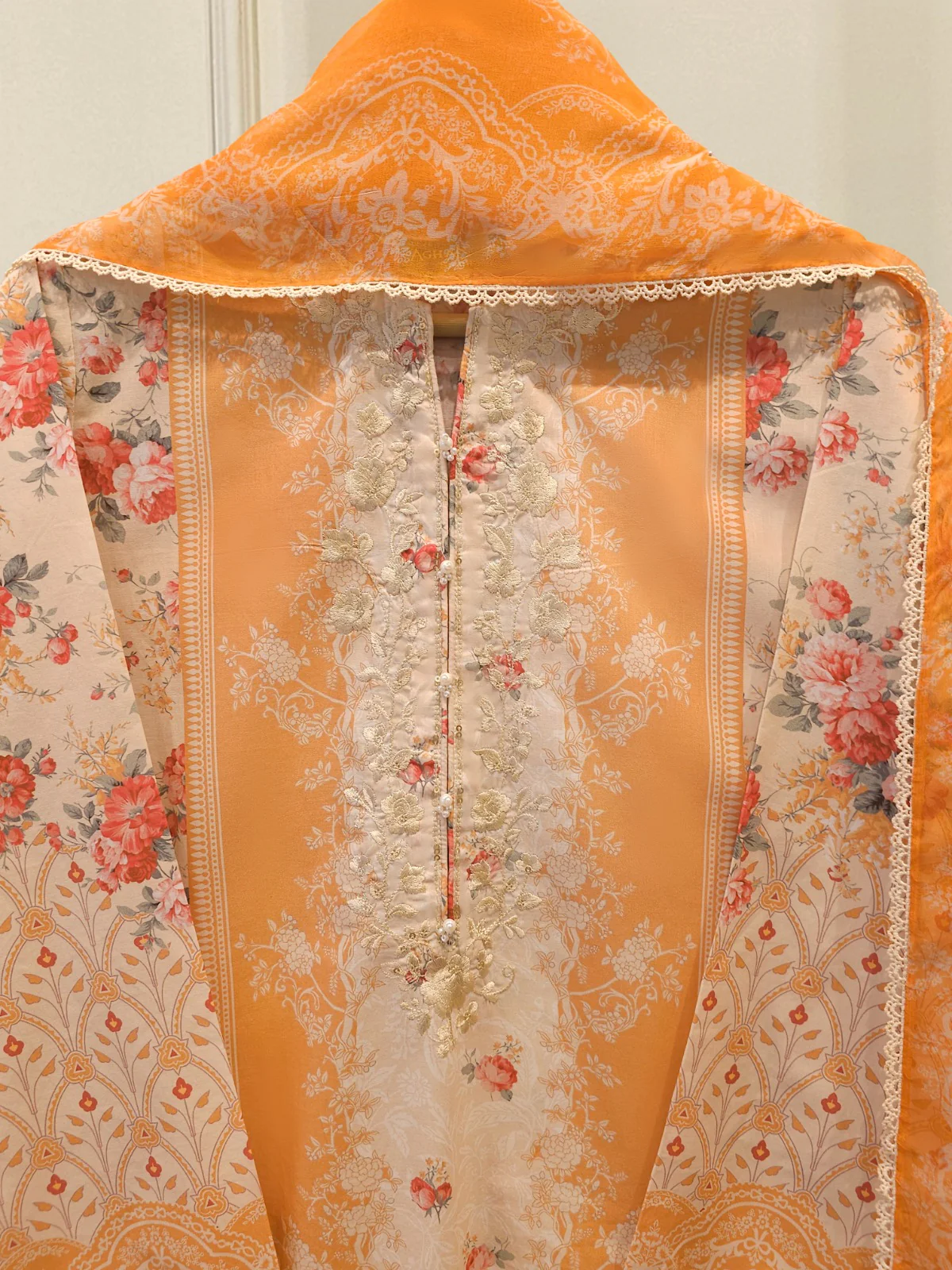 Agha Noor 2 Piece - Digital Printed Lawn Suit S112060