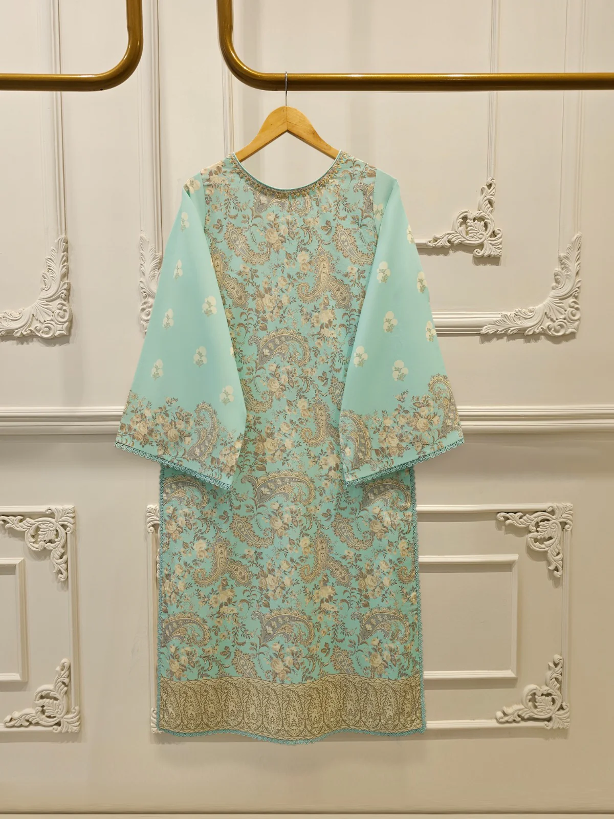 Agha Noor 2 Piece - Digital Printed Lawn Suit S112084