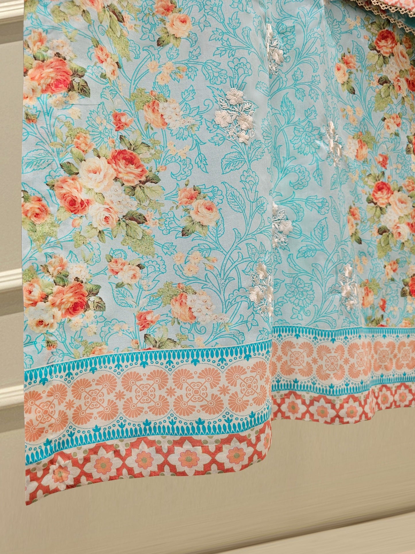 Agha Noor 2 Piece - Digital Printed Lawn Suit