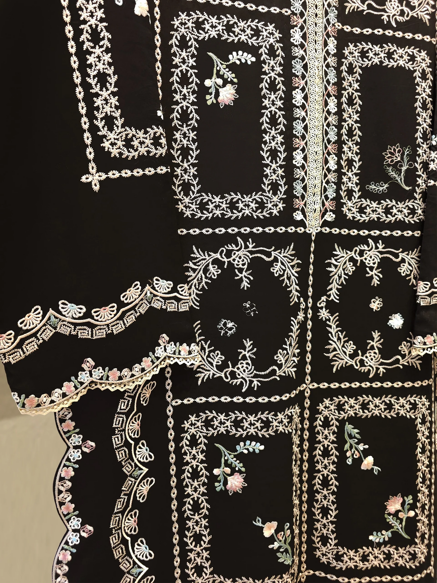 Agha Noor 2 Piece - Pure Embroidered Lawn Suit S111936