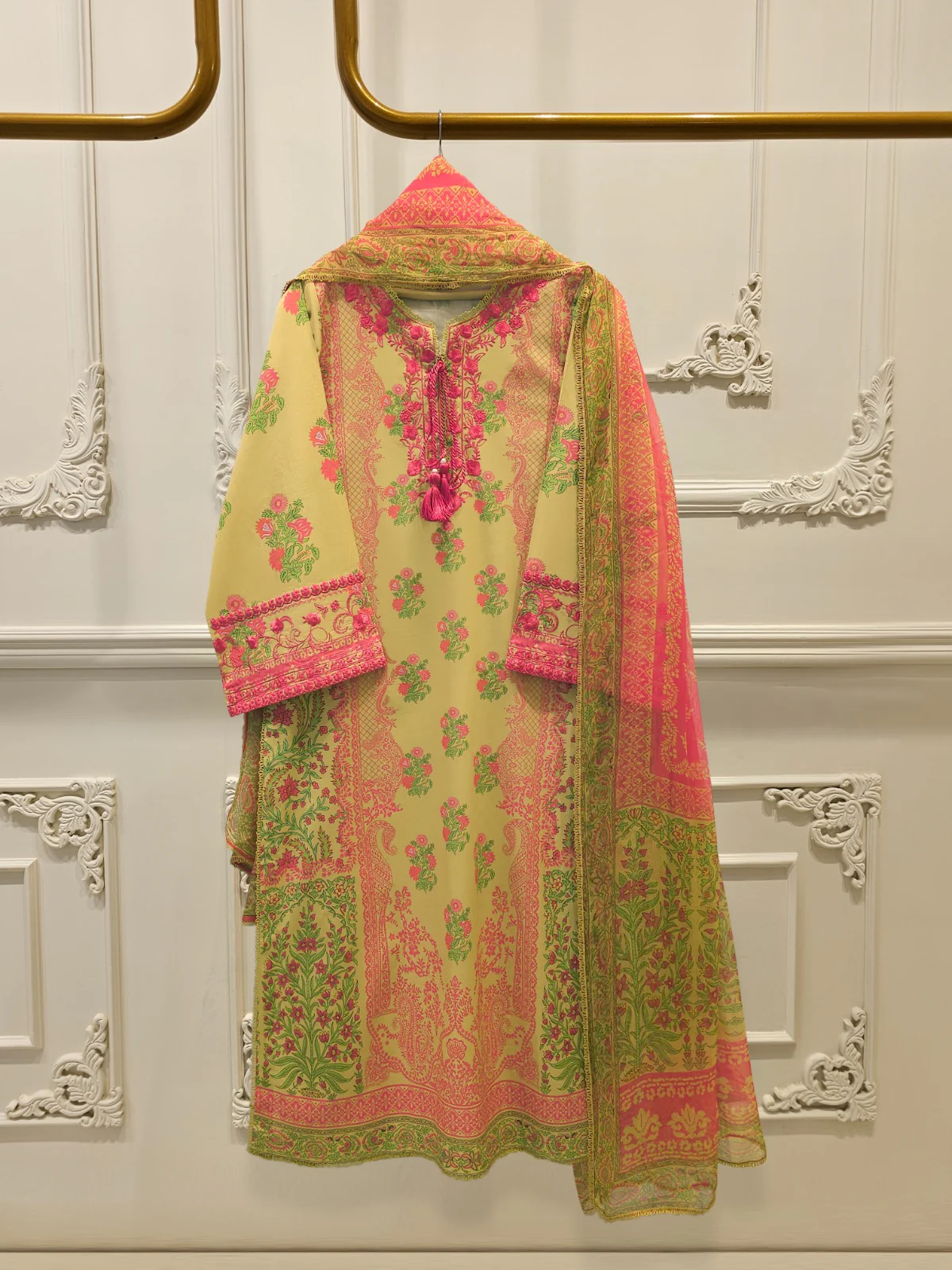 Agha Noor 2 Piece - Digital Printed Lawn Suit S112085